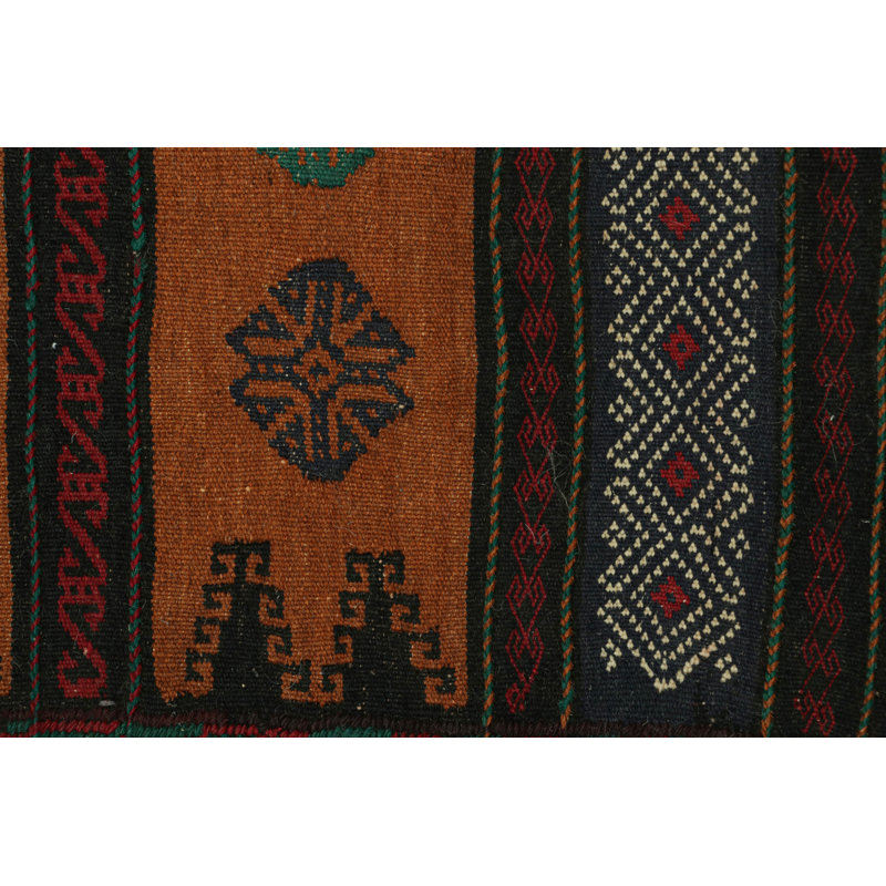 Hand Woven Silk and Wool Area Rug