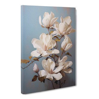 Magnolia Flower Romanticism Art No.2 - No Frame Print