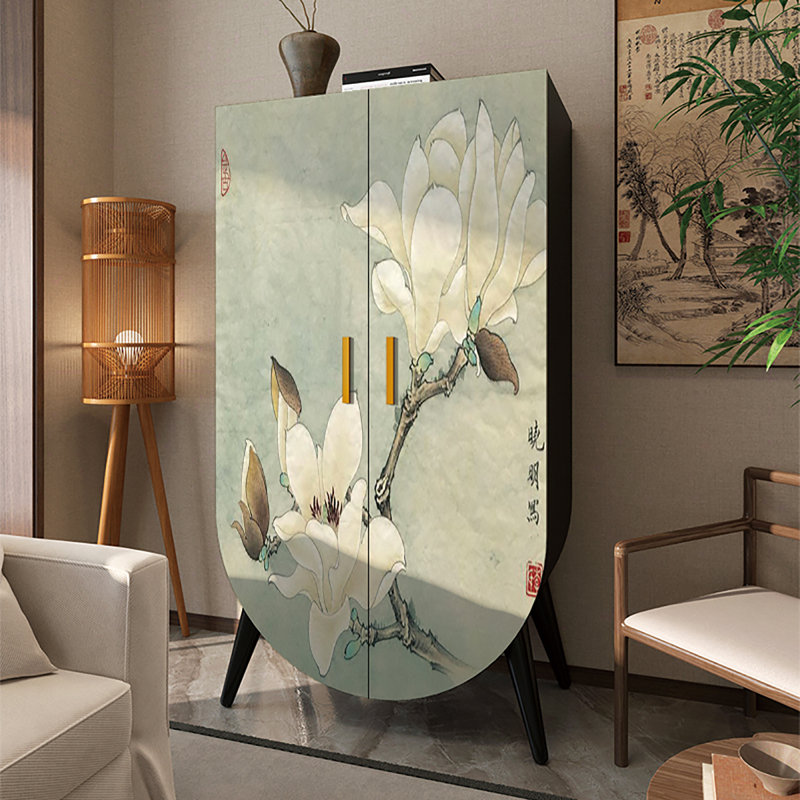 Armoire vestiaire simple de style wabi-sabi