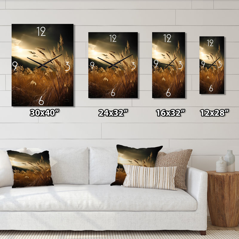 Horloge murale Camerynn, Grand