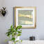 «Sage & Gold Swipe I-Premium», reproduction encadrée prête à accrocher2759253-2010342182-2010342181