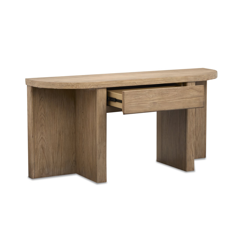 Table de canapé Demilune
