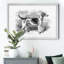 Foxhound - Cadre photo, reproduction d'art sur toile-63598276-63598282