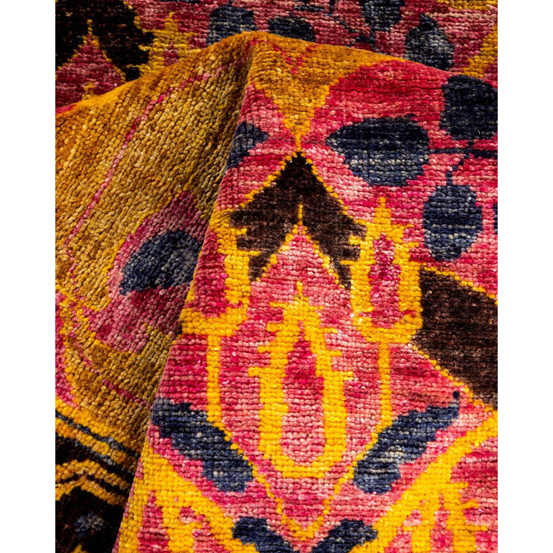 Arts & Crafts One-of-a-Kind 2' 7" X 10' 2" Hand Knotted Area Rug