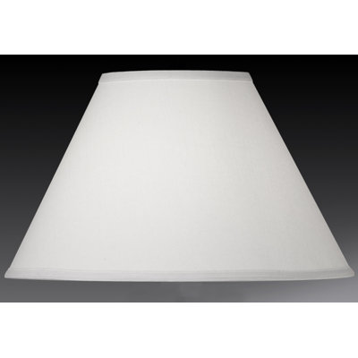 9.5'' H x 17'' W Linen Empire Lamp Shade