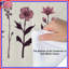 Édredon rose à motif de fleurs sauvages-124116975