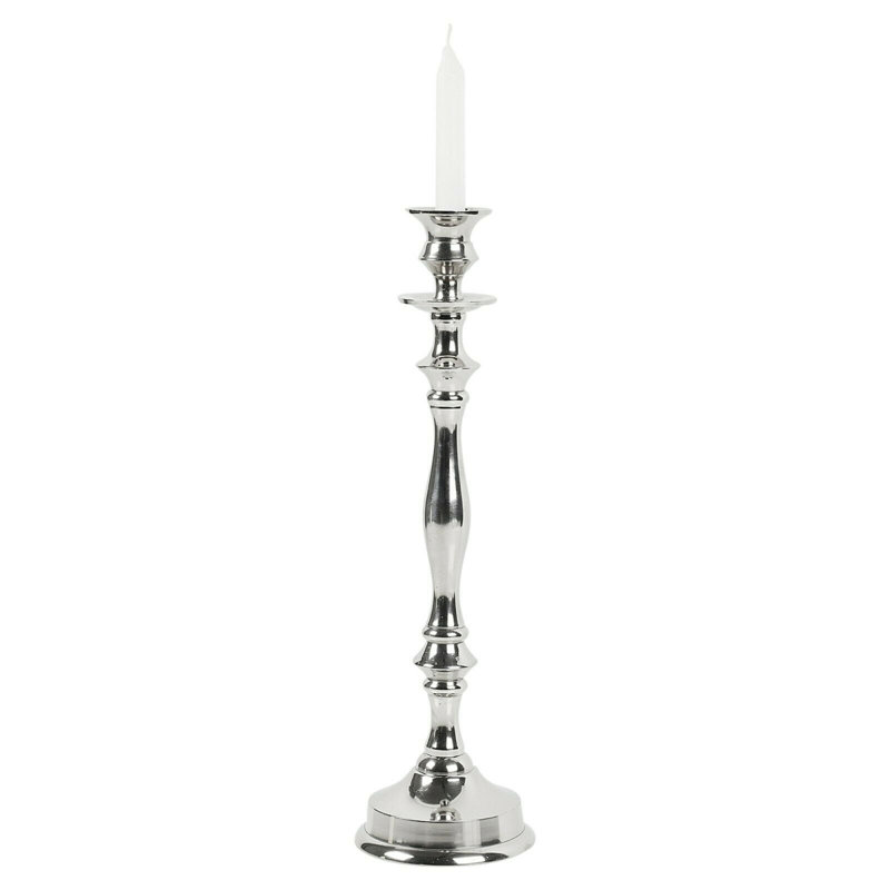 Metal Tabletop Candlestick, 36.5cm H x 5cm W x 5cm D