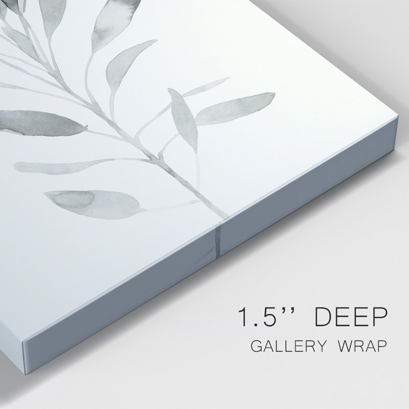 " Delicate Sage Botanical II ", 32" W x 48" H