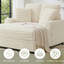 Sofa Bed Indoor With Throw Pillows And Armrests, Plush Chair Bed For Living Room, Sleeper Chair-1089570321