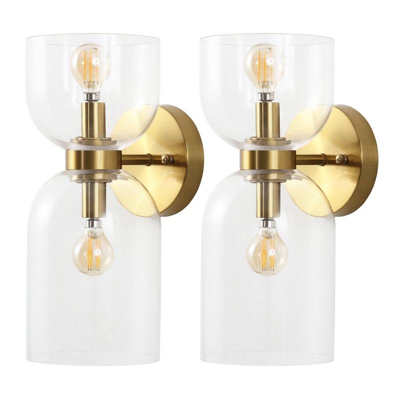 Oregon 2 - Light Armed Sconce, Clear