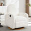 Fauteuil inclinable, pivotant et pivotant 360, beige-69447974