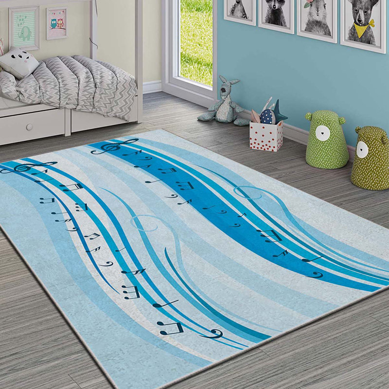 Luxurious Carpet, 100% Polyester, 70.9 x 110.2 inches | 740 g/m², Non-Slip Felt Dot Underside, Laminated Sponge for Comfort | Antibacterial, Easy to Clean, Machine Washable | Perfect for Living Room & Bedroom Décor