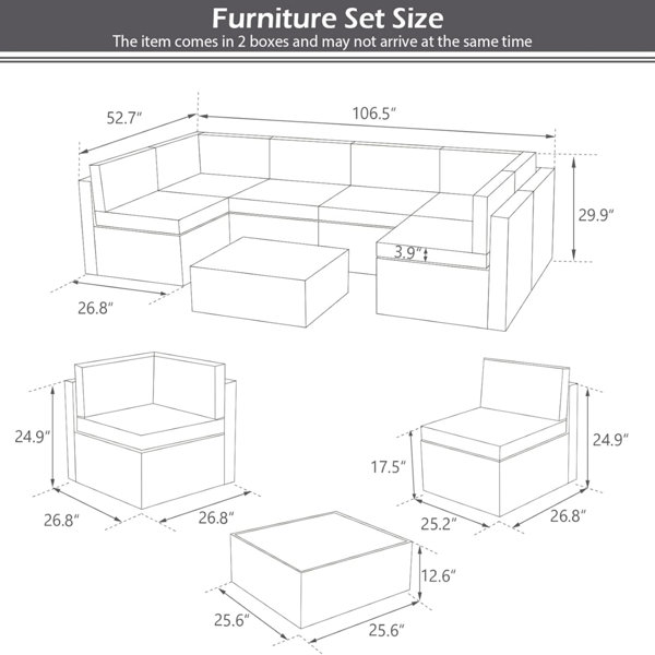 Dimensions du produit