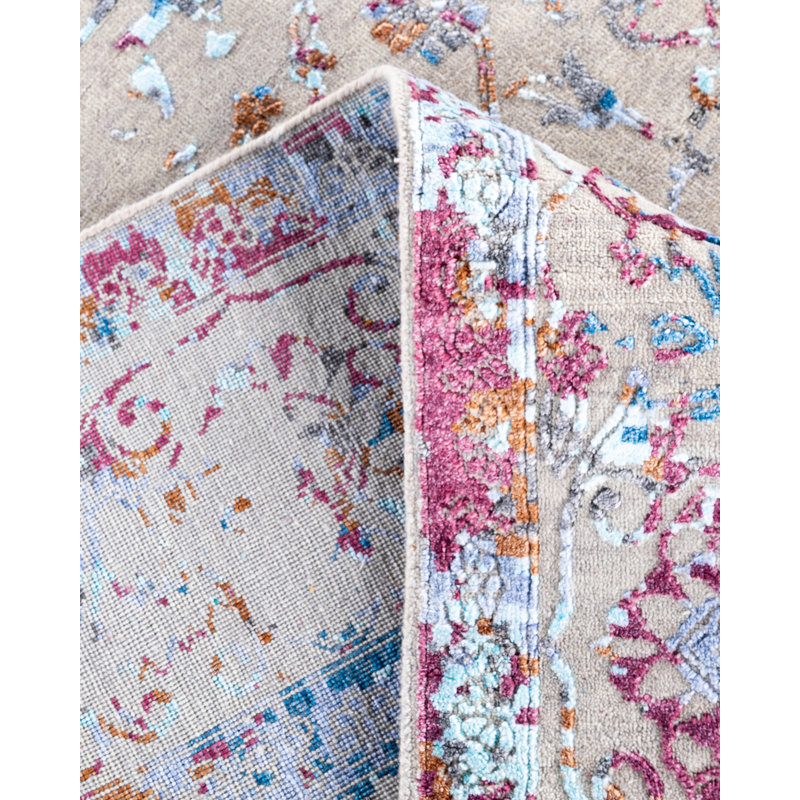Overdyed One-of-a-Kind 8' 1" X 10' 1" Hand Knotted Area Rug