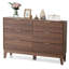 Commode double 6 tiroirs l 47,2 po-1978962331
