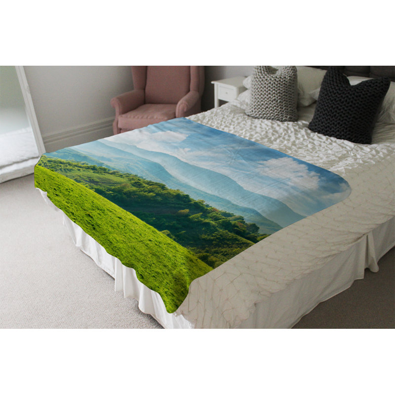 Domonique Plain Weave / Muslin Throw Blanket