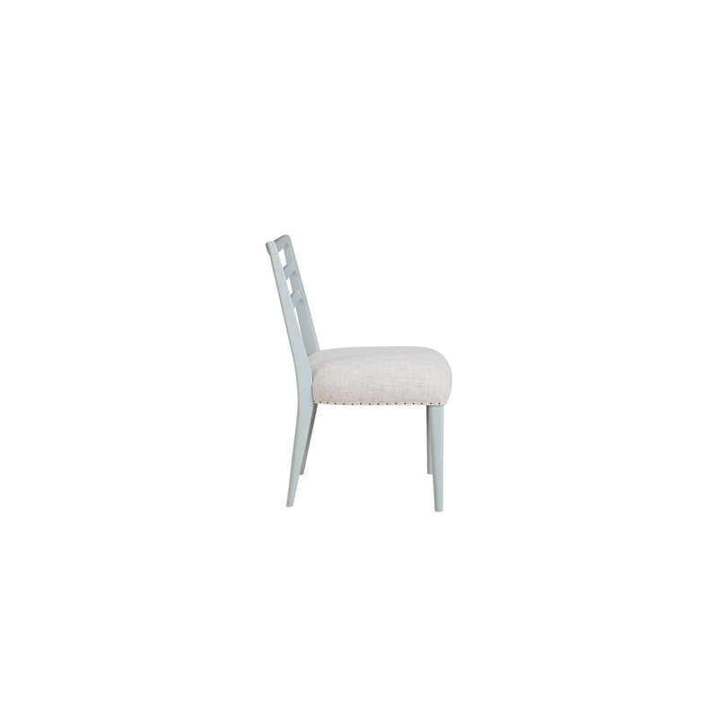 Ensemble repas extensible 5 pièces Dana Heights avec chaises à dossier échelle - Finition océan, 54 po