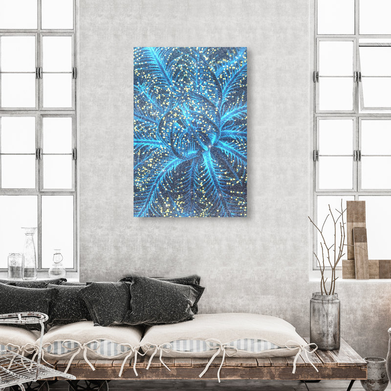 Neon Bloom Print by Oliver Gal, 15"H x 10"W, Gallery Wrapped