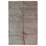 Hand Knotted Silk Area Rug in Multi