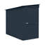 Globel 4 X 8 Lean-To Green Metal Shed-120901487