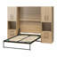 Lit escamotable avec 2 armoires de rangement Holly Hills-98381973