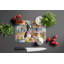 Decorating Easter Boston Terrier Glass Cutting Board