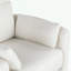 Fauteuil inclinable pivotant avec deux coussins amovibles-1821559451