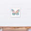 Art sur toile papillon floral Clooney-108247900
