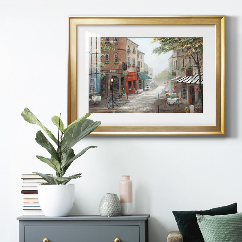 «Rue's Bakery», reproduction encadrée de qualité supérieure - prête à être accrochée, H 22,5 po x l 30,5 po x P 1 po
