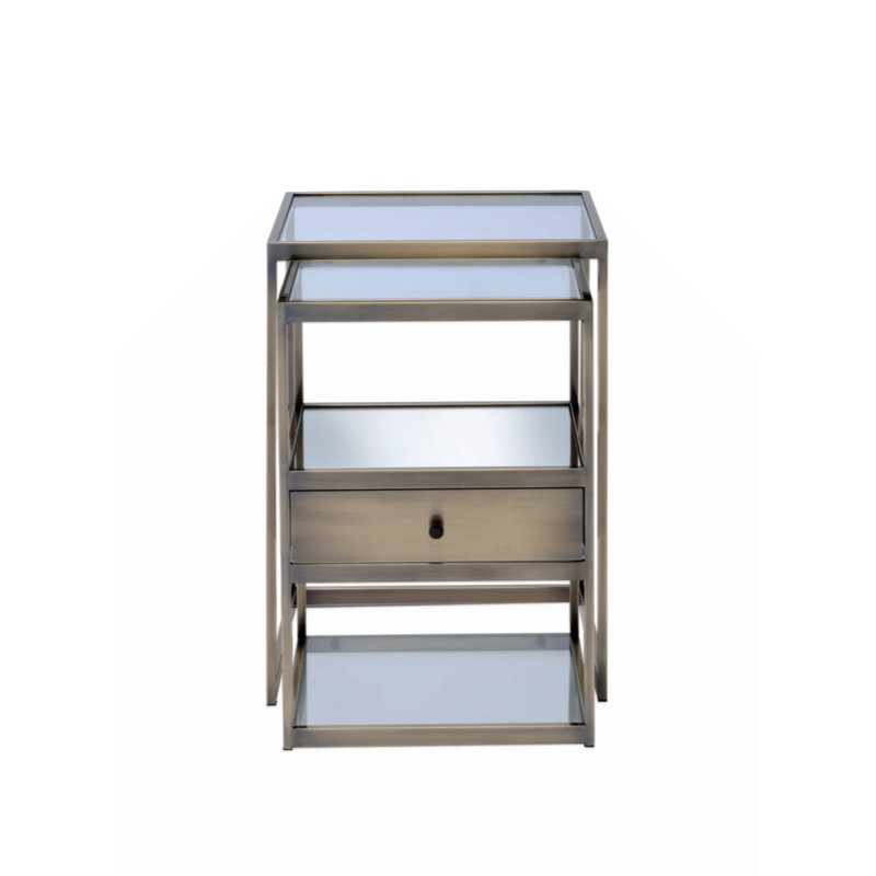 Ensemble de 2 tables gigognes Marley