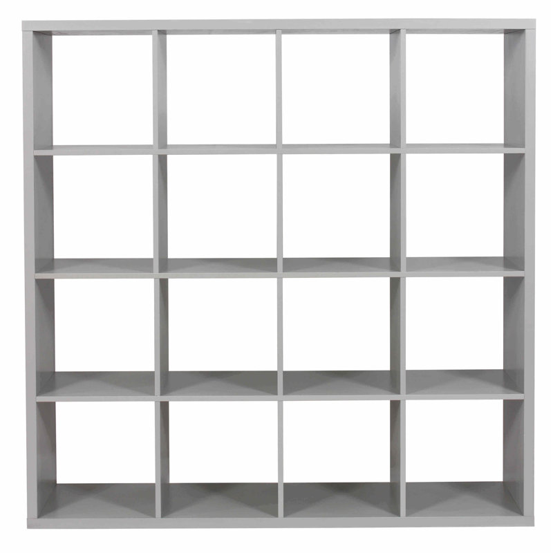 Parunag Cube Plus 16 Storage Shelving Unit, Grey