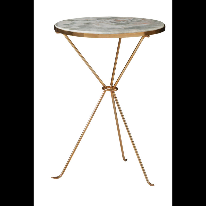 Modern History Stone End Table