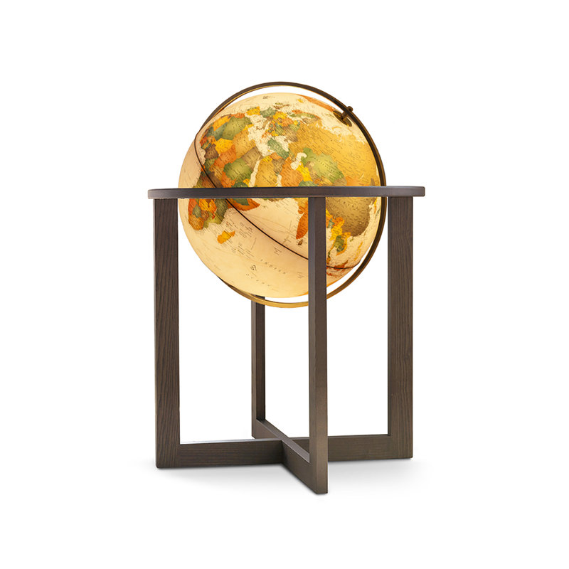 Nova Wood Floor Globe