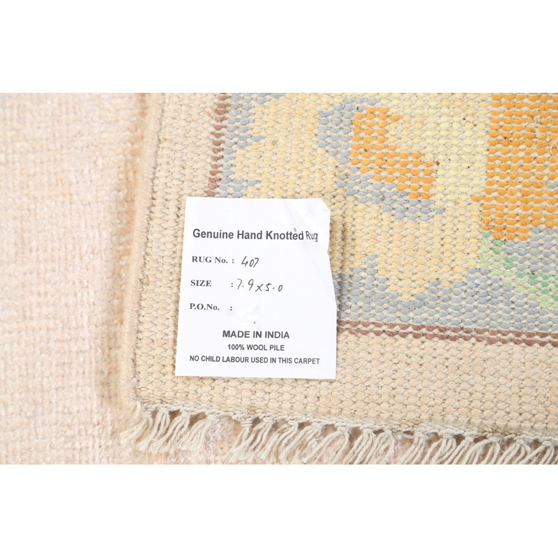 One-of-a-Kind 5' X 7'9" New Age Area Rug in