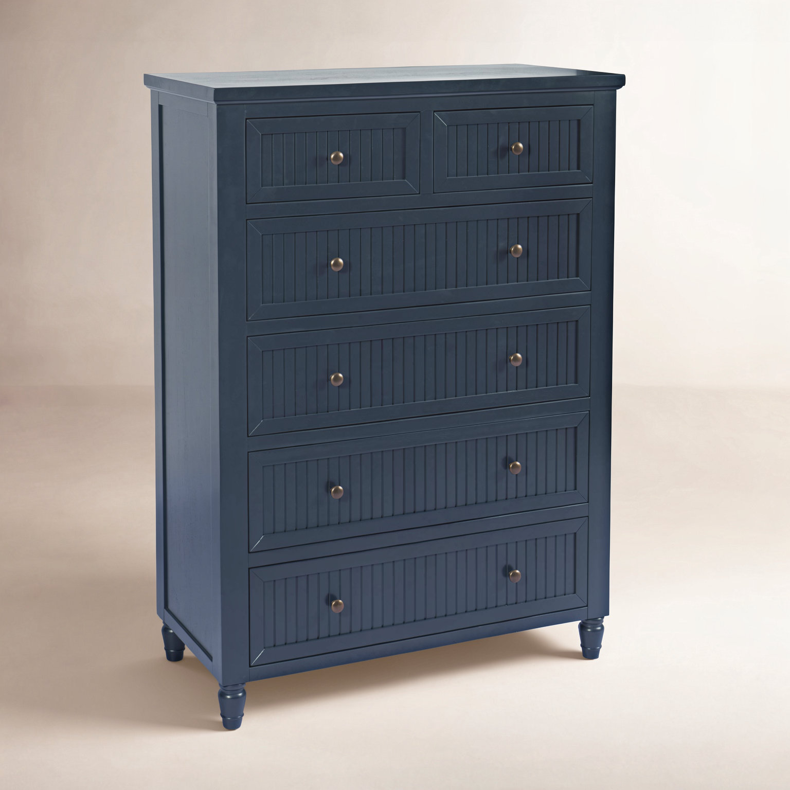 Pearce 6-Drawer Chest, Navy