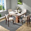 Extendable Stone Top Dining Set