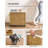 Rolling Laundry Sorter with Handles