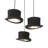 Jeeves Bowler Hat Pendant Light