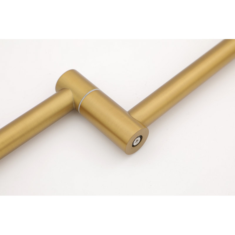 Pot Filler Faucet - Wall Mount Kitchen Sink Faucet Folding Stretchable With Single Hole Two Handles,, Gold
