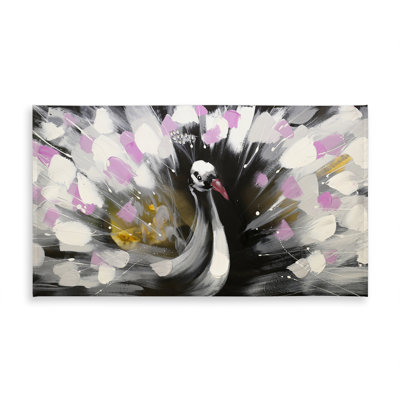 Beautiful Spotted Peacock Tablecloth | Exotic Home Decor