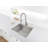 Ruvati Drop-in Topmount 16 Gauge Stainless Steel Single Bowl Kitchen Sink