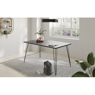 Domaingue Metal Base Writing Desk