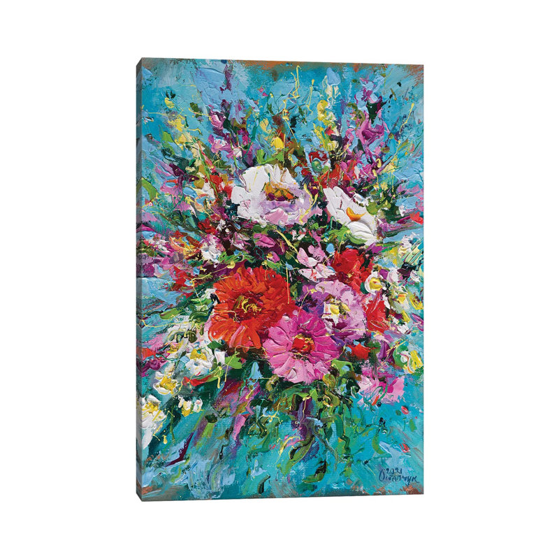 Bouquet IV by Andrej Ostapchuk - Wrapped Canvas Print, 101.6 cm H x 66.04 cm W x 1.91 cm D
