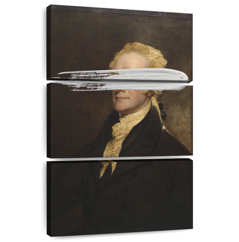 Leisha Masked Hamilton, 74" H x 48" W
