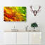 Colourful Leaves in Abstract - Wrapped Canvas-55315888