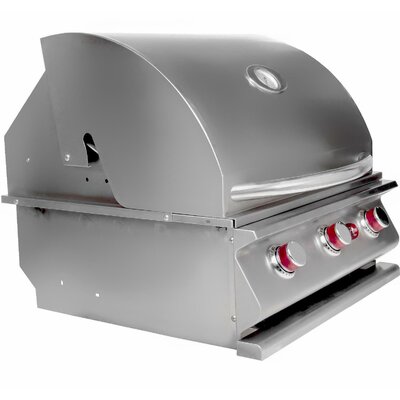 Cal Flame G-Series 3-Burner Built-In Propane Gas Grill -  BBQ18G03