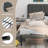 Torstein Metal Wingback Bed