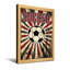 Ballon de soccer tendance avec rayures rayonnantes-278516497-278516509-278516510