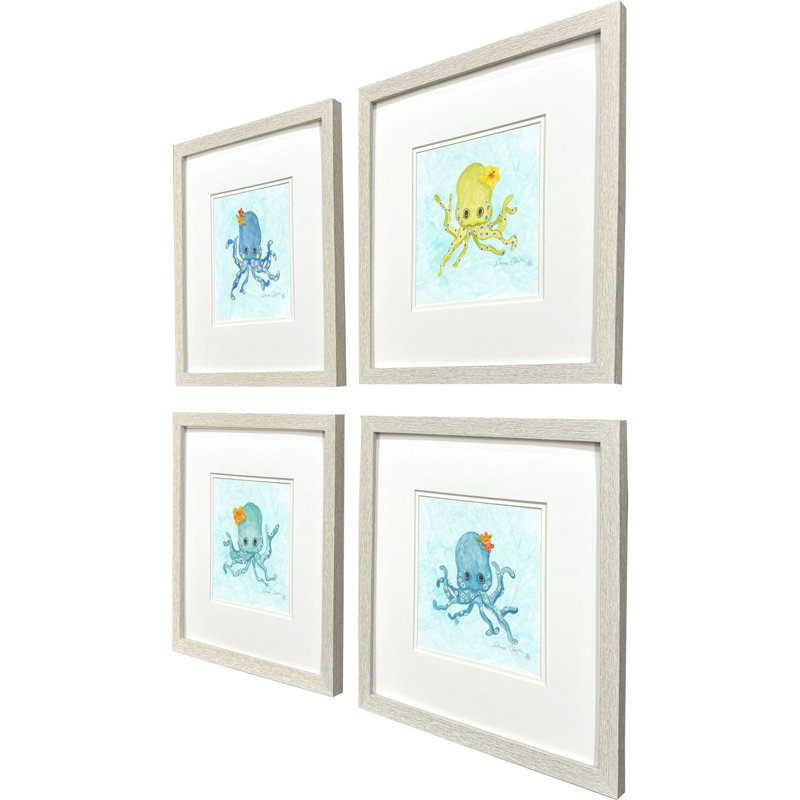 Baby Octopus Framed Art