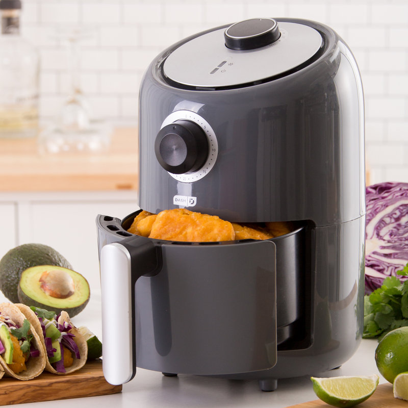 Dash 2Qt Compact Air Fryer, Gray